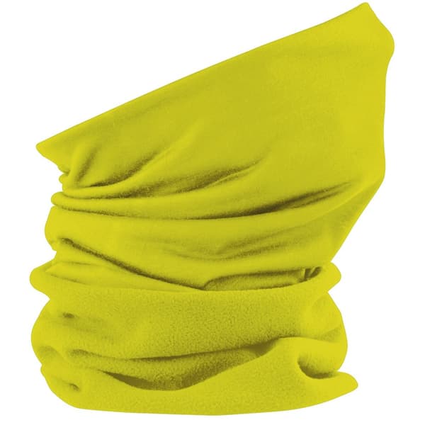 Beechfield Ladies/Womens Multi-use Suprafleece Morf Fluorescent Yellow One Size