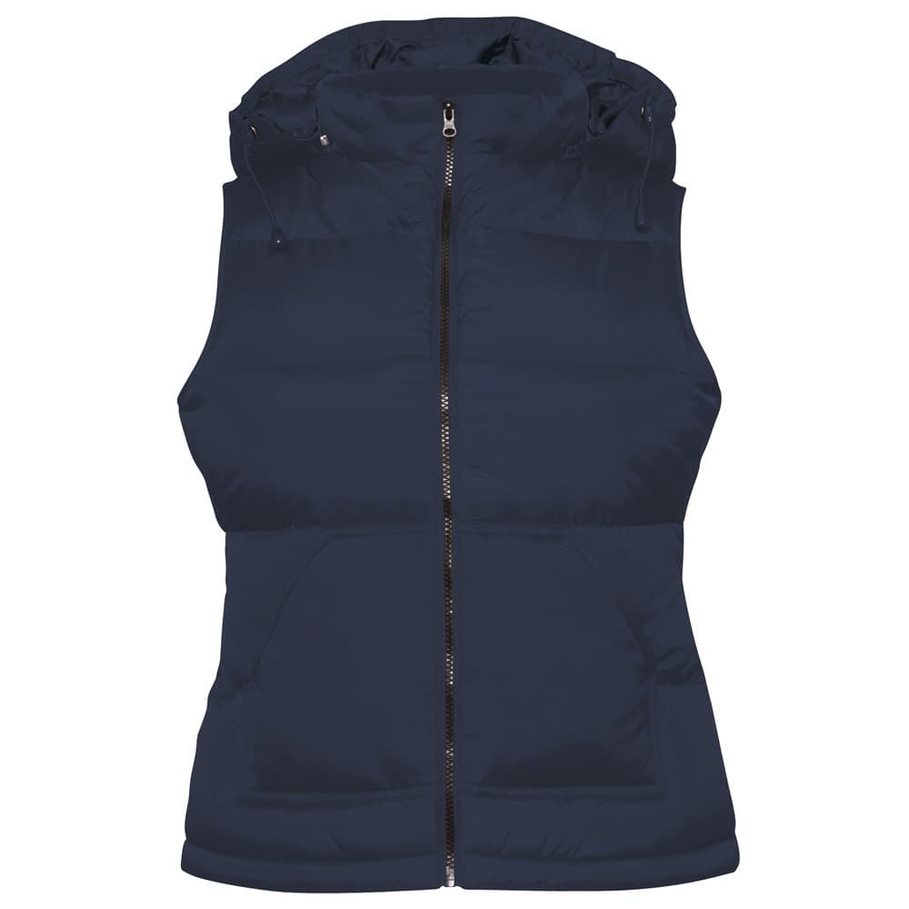 B&C Kvinnor / Dam Zen + Hooded Waterproof Bodywarmer / Gilet