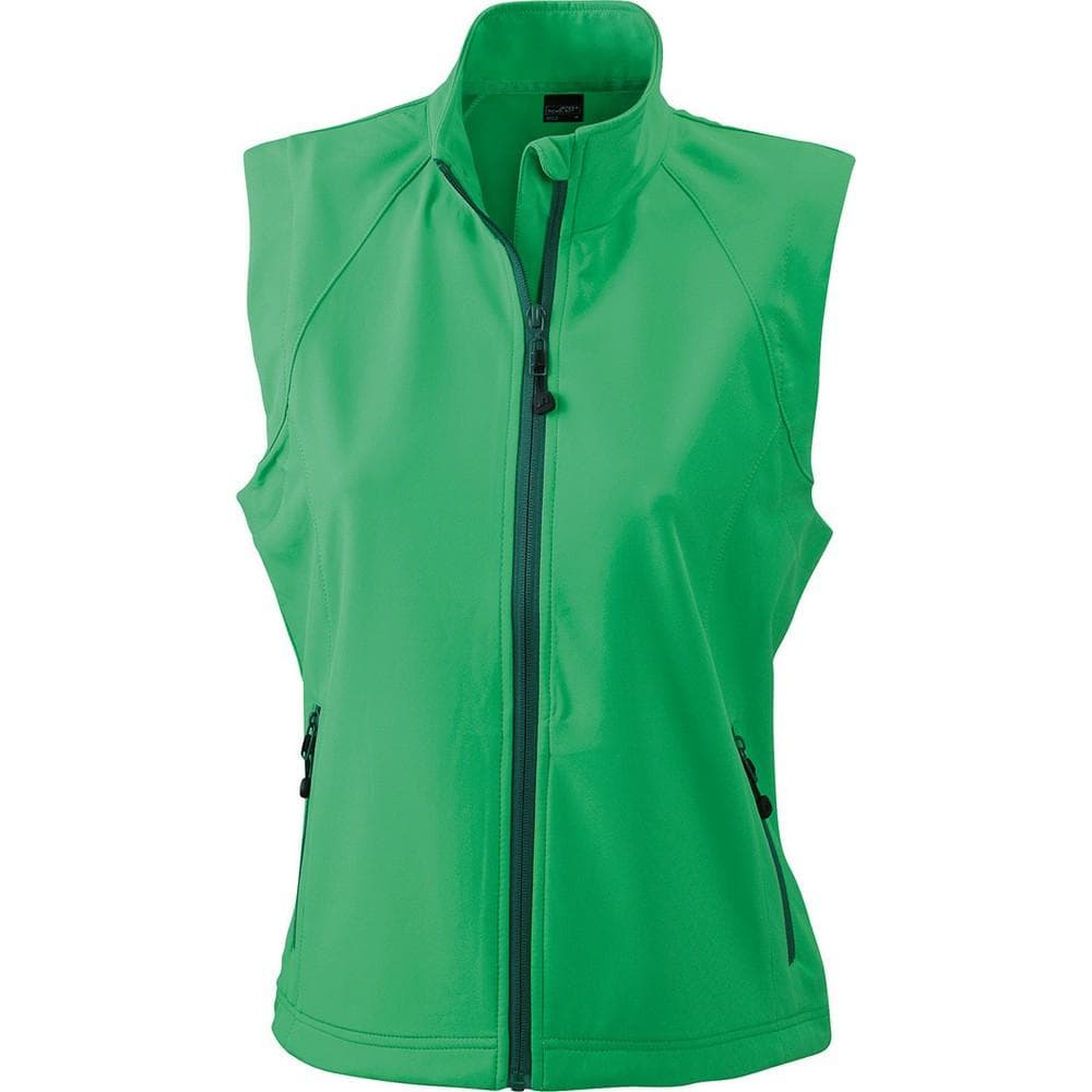 James and Nicholson Softshell Vest för damer / damer