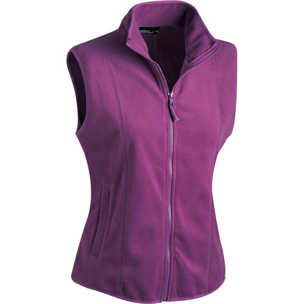 James and Nicholson Womens/Ladies Microfleece Vest
