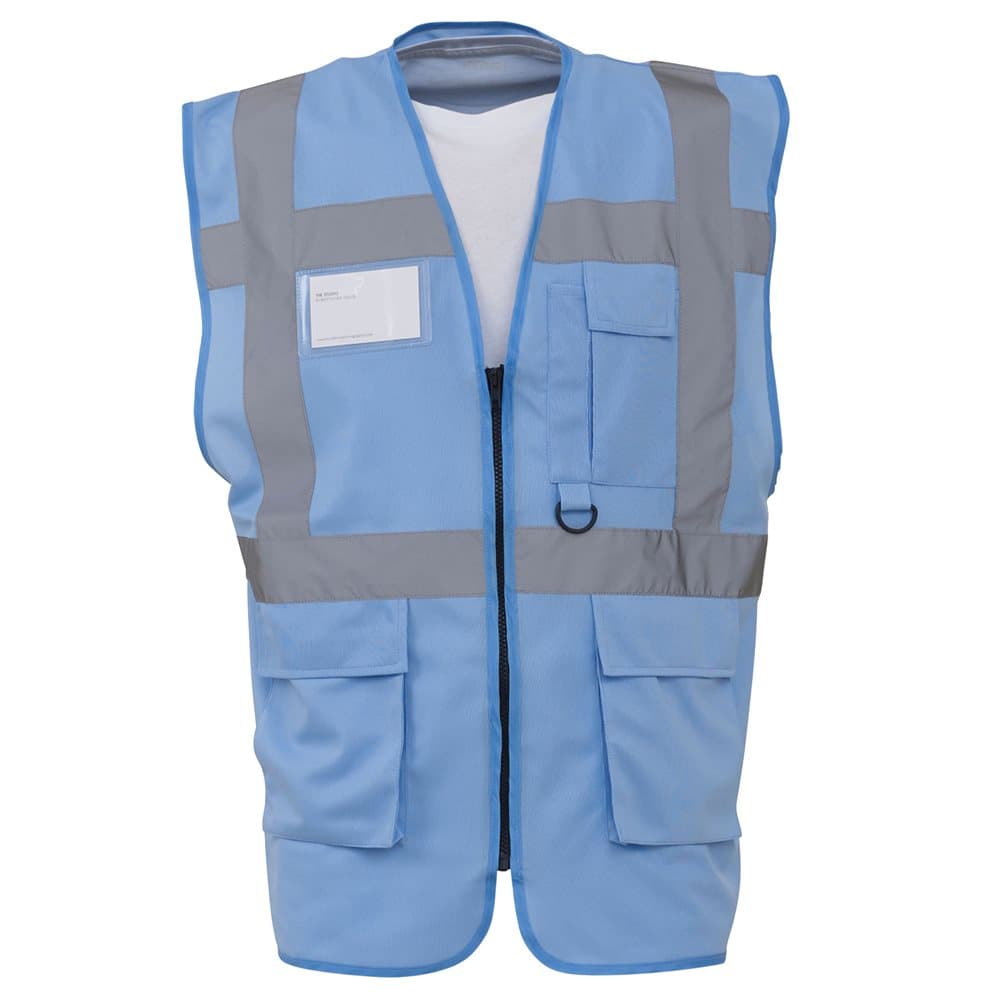Yoko Hi-Vis Premium Executive/Manager Waistcoat / Jacket (Pack of 2)