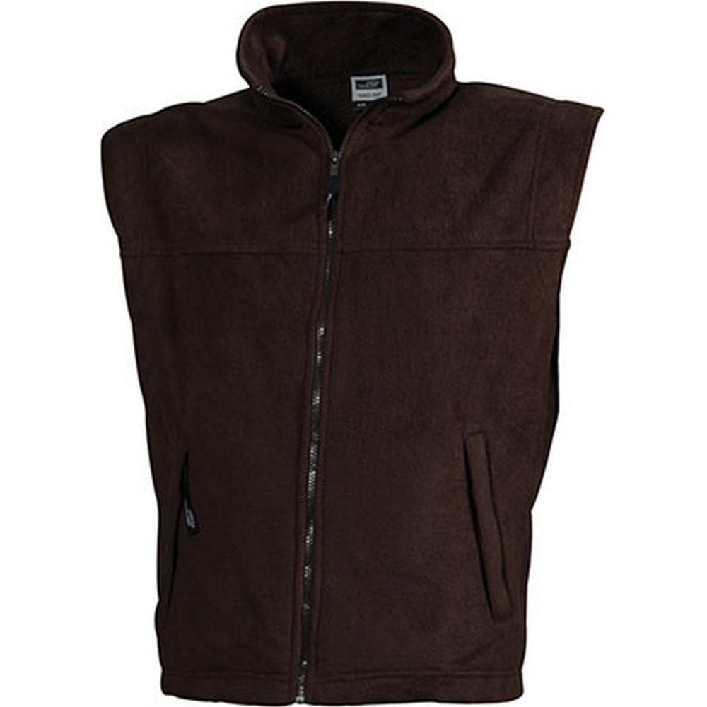 James and Nicholson Unisex Fleece Vest