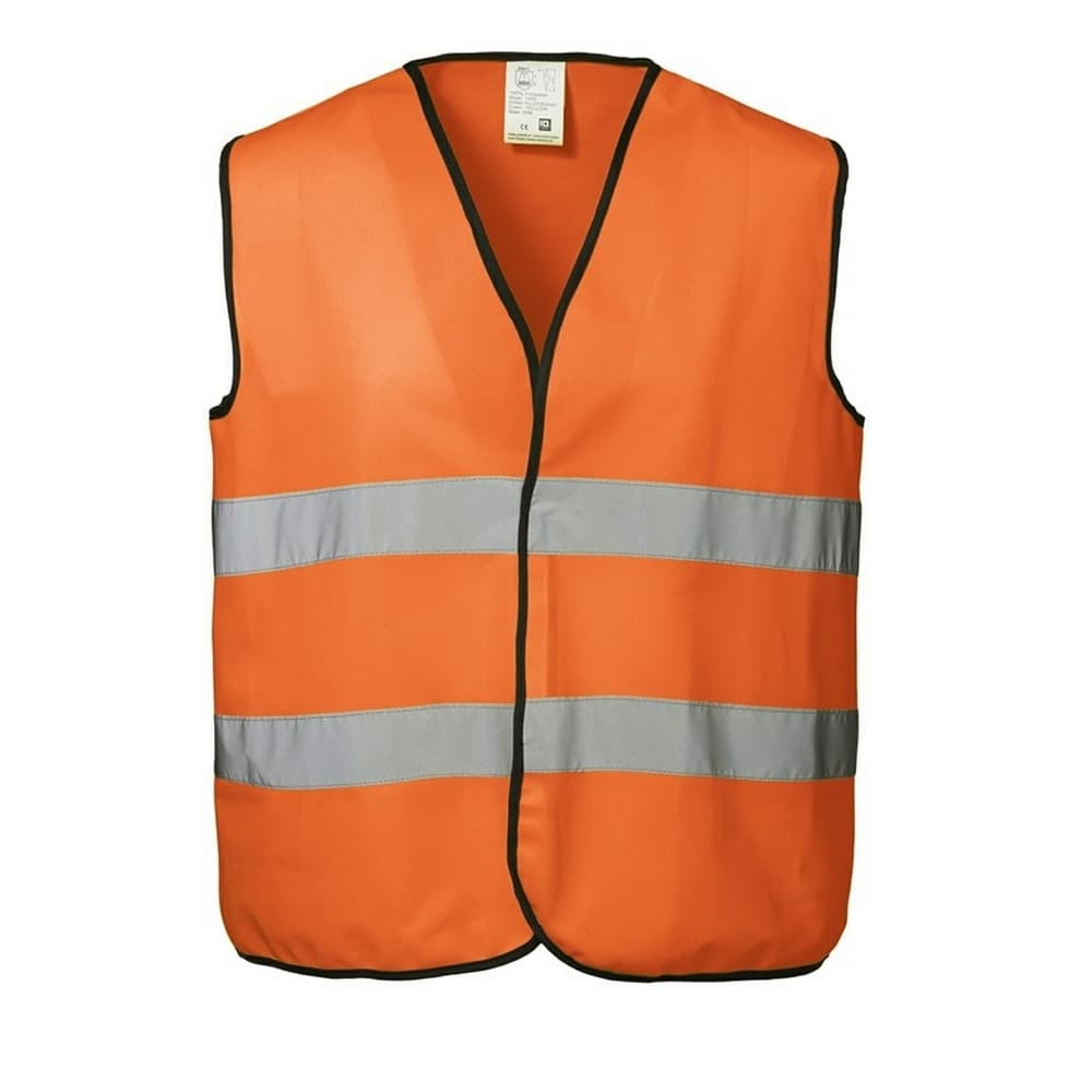 ID Unisex Hi Visibility Fluorescent Loose Fitting Worker Vest