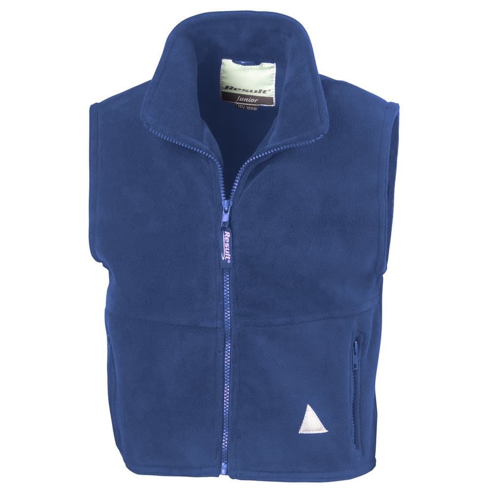 Result Childrens Unisex Anti-Pill Polar-Therm® Fleece Bodywarmer / Gilet