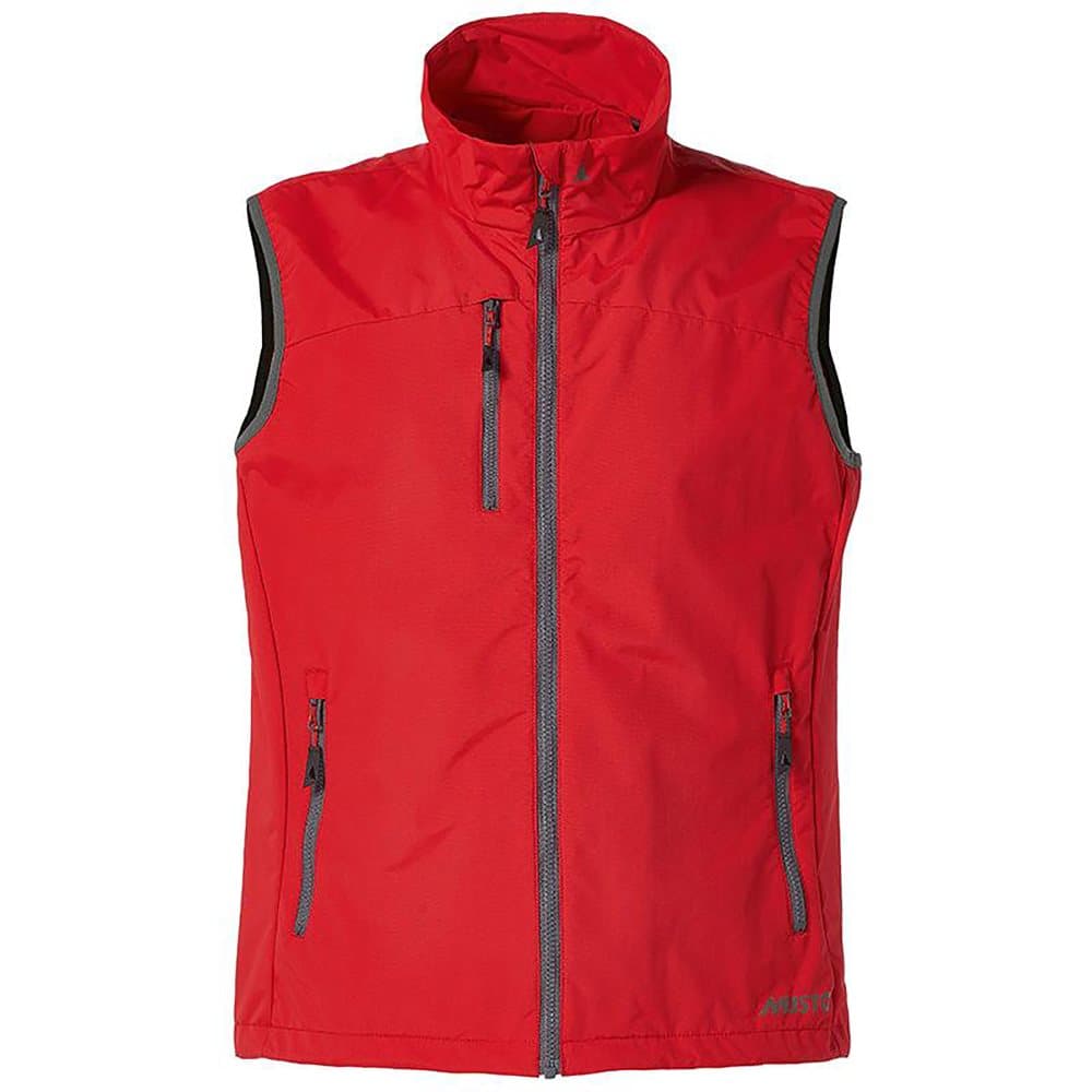 Musto Herr Sardinien BR1 Zip Up vattentät Fleece Gilet