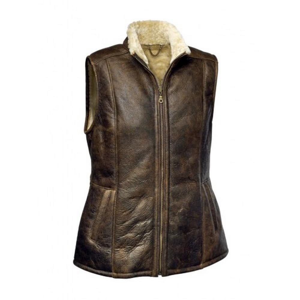 Eastern Counties Leather Dam / Dam Gilly Sheepskin Gilet