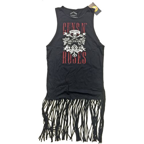 Bild av Guns N Roses Ladies Tee Dress: Appetite for Destruction (Tassels) (Medium)