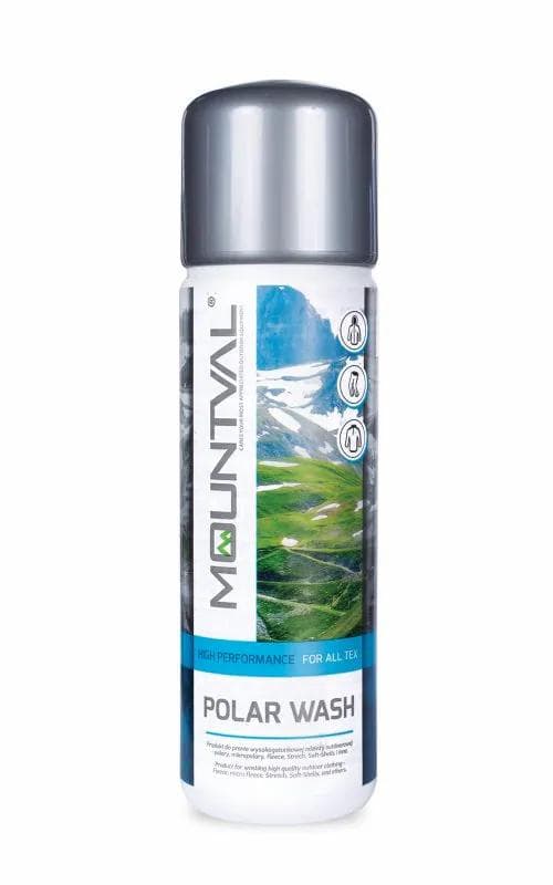 MOUNTVAL Polar Wash, Performance Wash-In Cleaner For Fleece and Softshell Gear