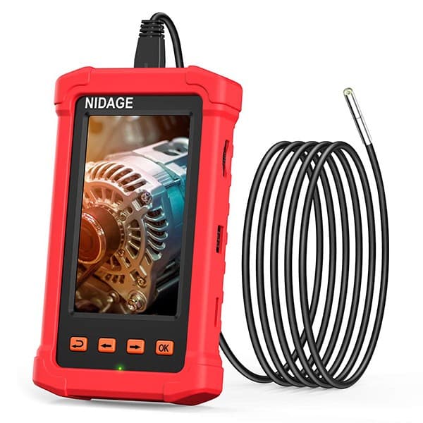 Nidage 3,9mm FullHD endoskooppi 4,3" näytöllä