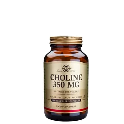 Choline, 350 mg. Veg kapslar, 100 kapslar