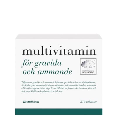 Multivitamin för Gravida och Ammande, 270 tabletter