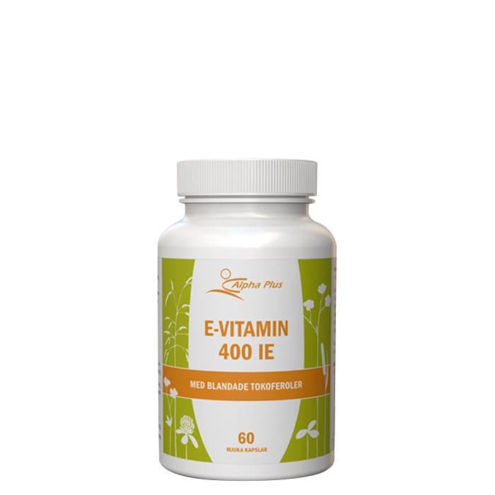 E-vitamin 400IE, 60 mjuka kapslar