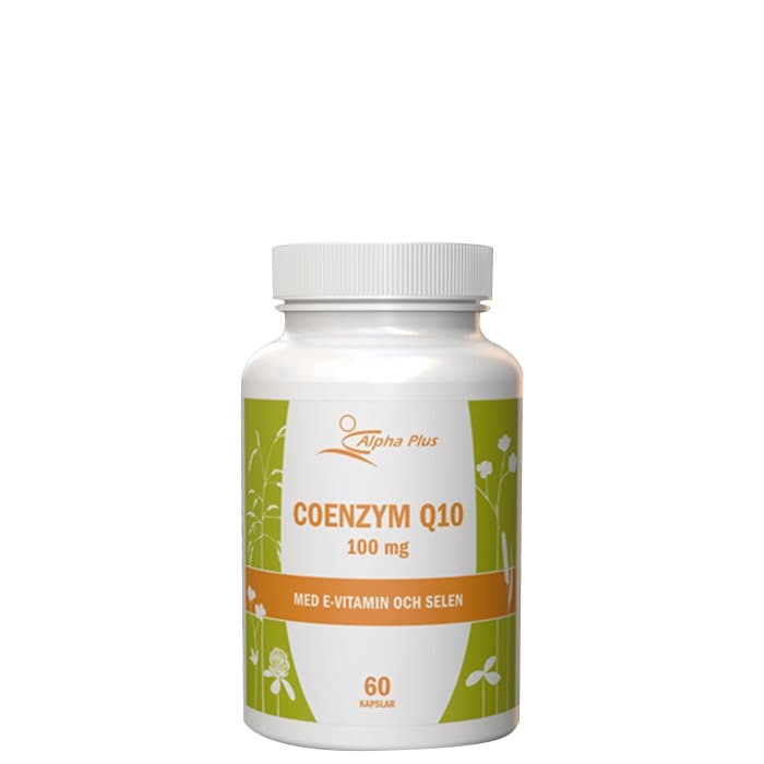 COENZYM Q10 100mg med E-vitamin och Selen, 60 kapslar