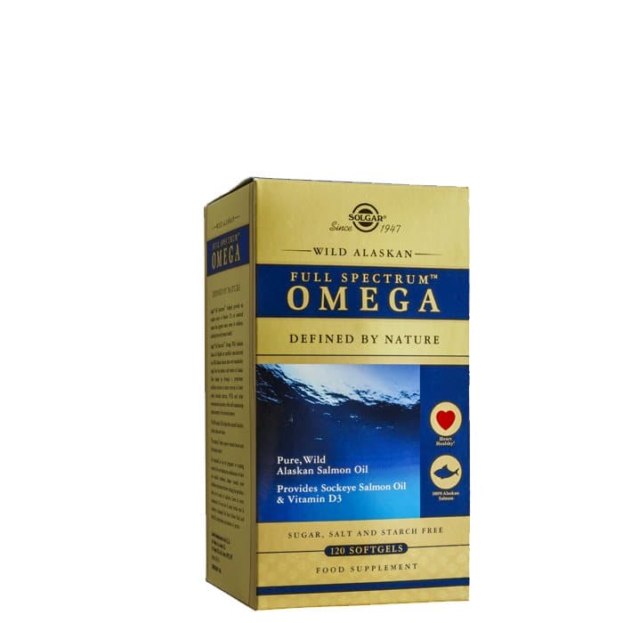 Wild Alaska Omega 3, 6, 7, 9, 120 softgels