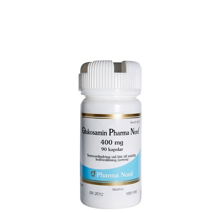 Glukosamin 400 mg, 90 kapslar
