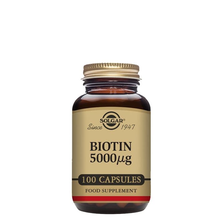 Biotin 5000 mcg, 100 kapslar
