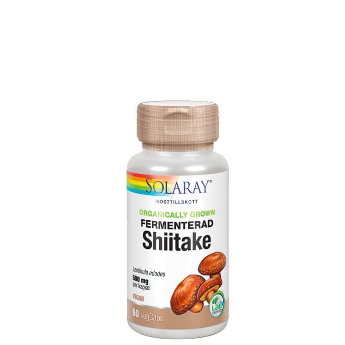 Fermenterad Shiitake, 60 kapslar