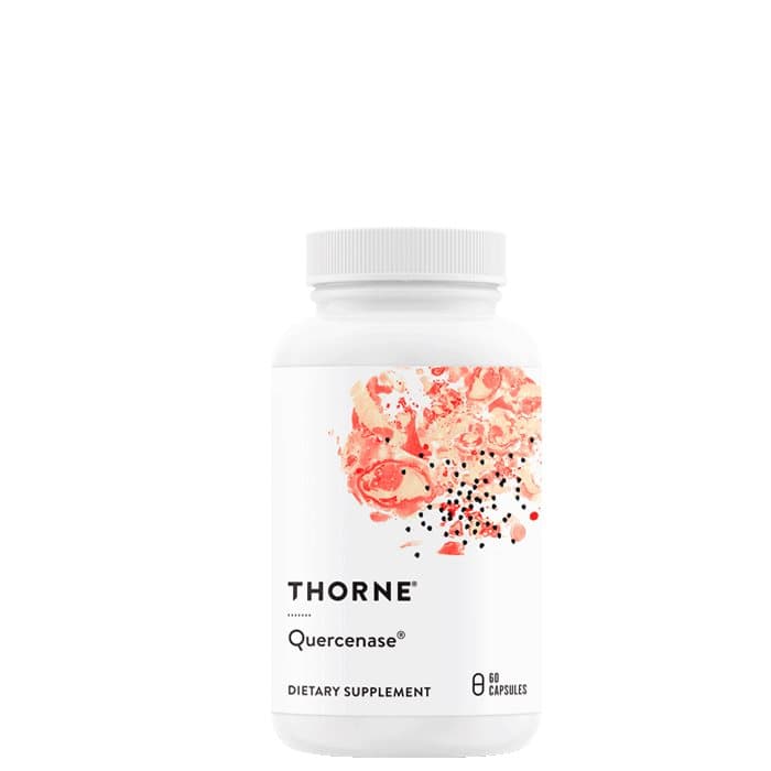 Quercenase (Bromelain & Quercetin chalcone), 60 kapslar