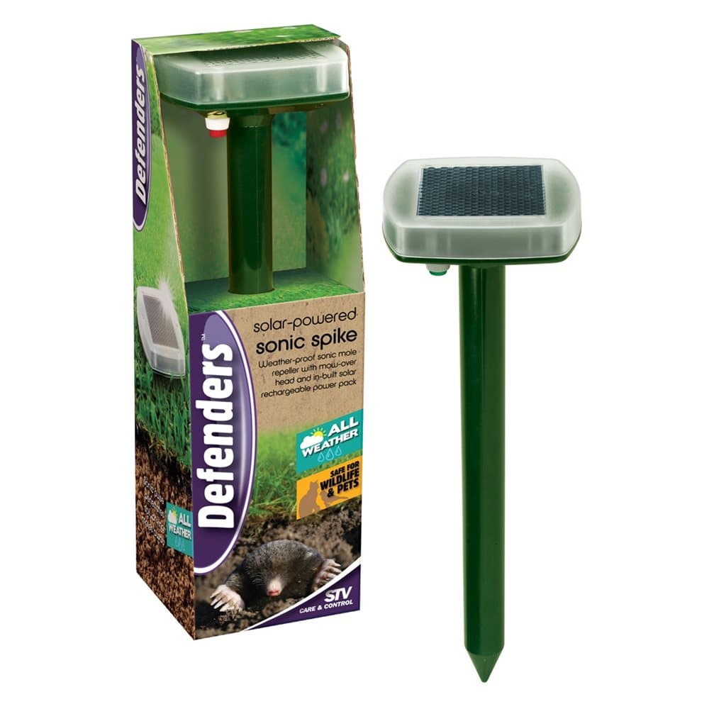 Defenders Mega Sonic Solar Mole Repeller