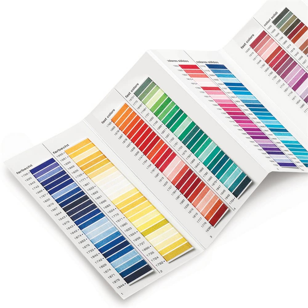 Madeira Shade Cards