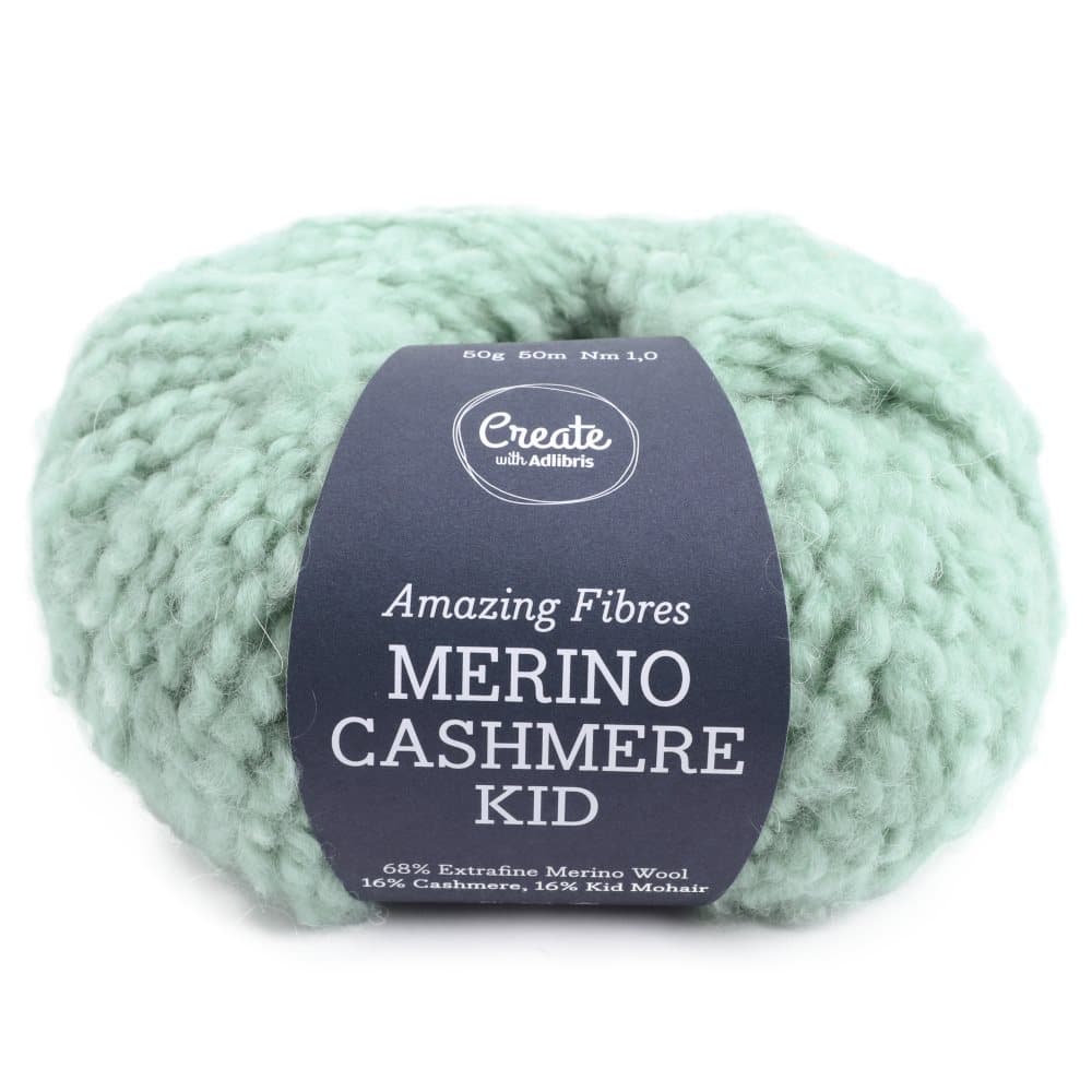 Adlibris, Merino Cashmere Kid, 50 g, Mint A582