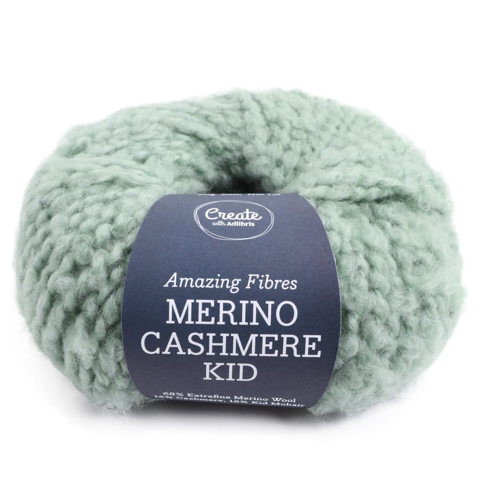 Adlibris, Merino Cashmere Kid, 50 g, Linden Green A583