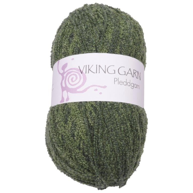 Pleddgarn 350 gr tummanvihreä Viking Garn
