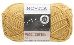 Novita Wool Cotton Lanka Villasekoite 50 g, sahrami 285