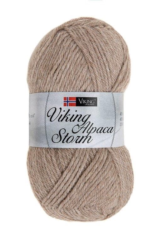 Viking of Norway Alpaca Storm Garn Alpackamix 50g Beige 507
