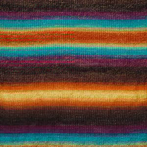 Drops Delight Print Lanka Villasekoitus 50g Olive/Rust/Plum 10