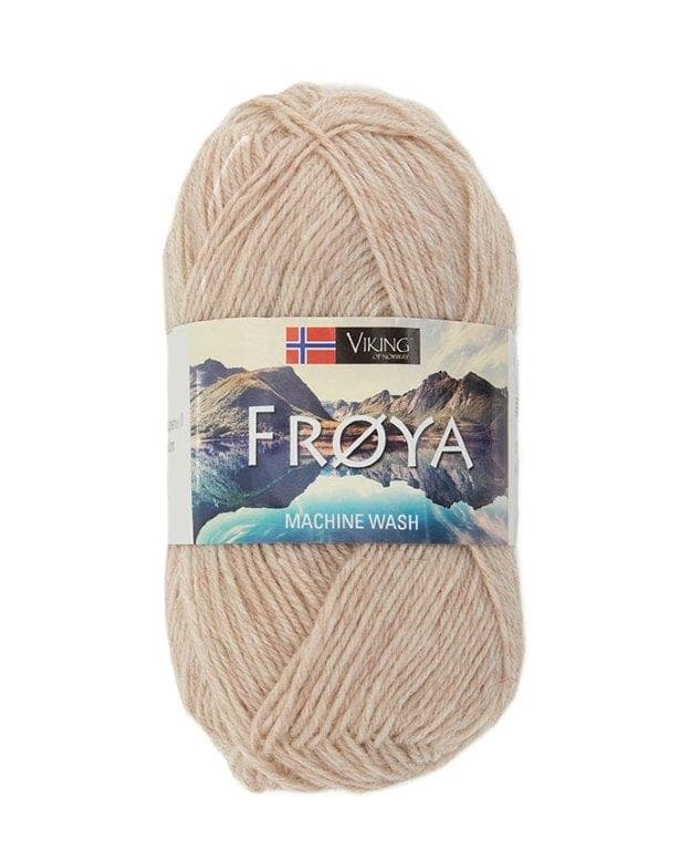 Froya 50 gr beige Viking Garn