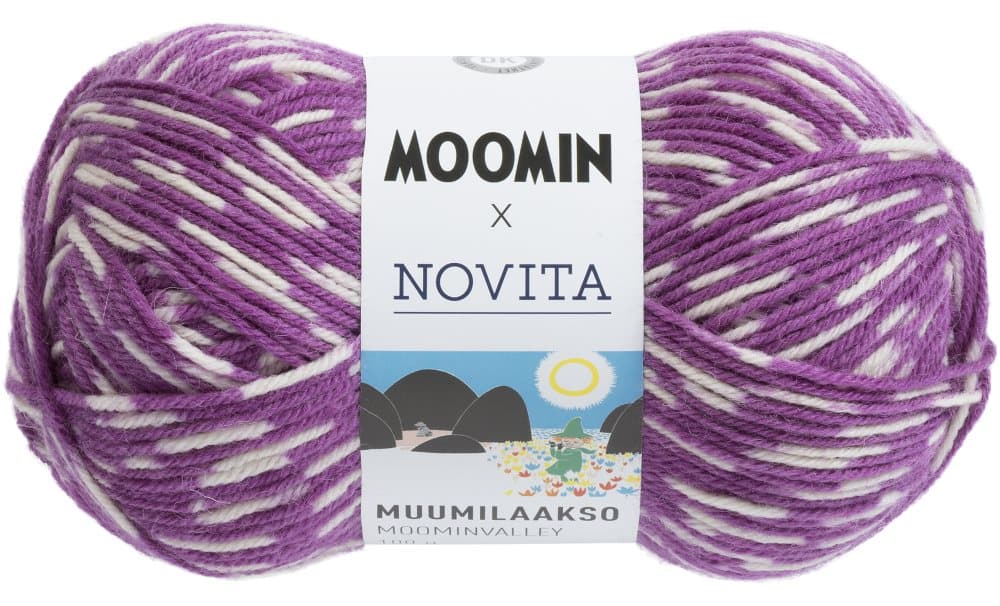 Novita Muumilaakso 100 g, trollvinter 891