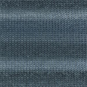 Drops Big Delight Print Garn Ullgarn 100g Jeans Blue/Teal 12