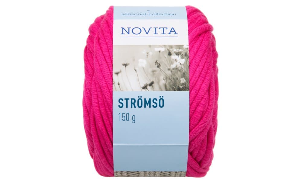 Novita Strömsö Garn Miksgarn 150g rødbete 536
