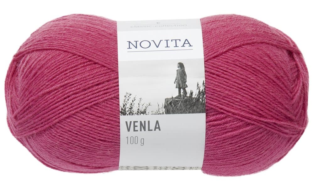Novita Venla Lanka Villasekoite 100 g, horsma 539