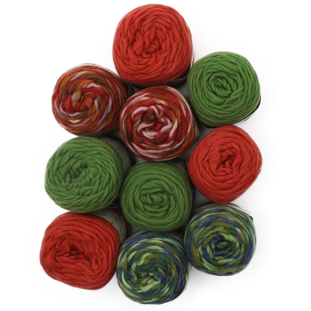 Adlibris Felting wool garn 100g 10-pack