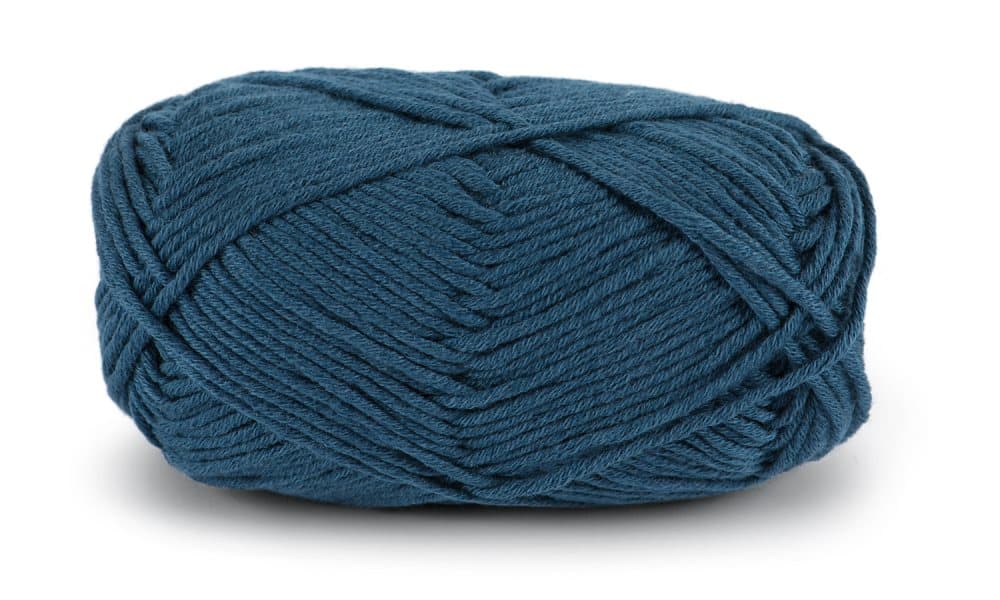 Dale Garn Lerke Pluss Ull Bomull Mix 50 g Denimblå 8105
