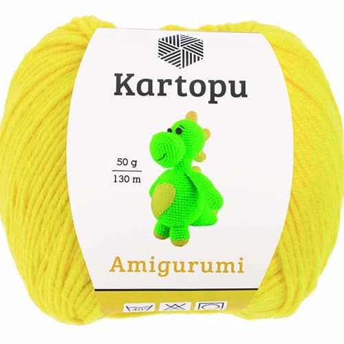 Kartopu Amigurumi 50g Yellow K330