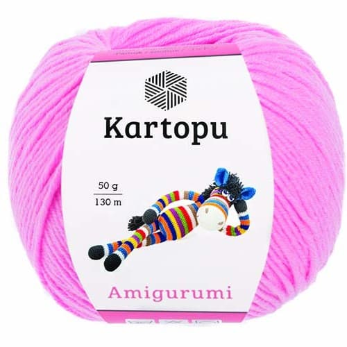 Kartopu Amigurumi 50g Pink K787
