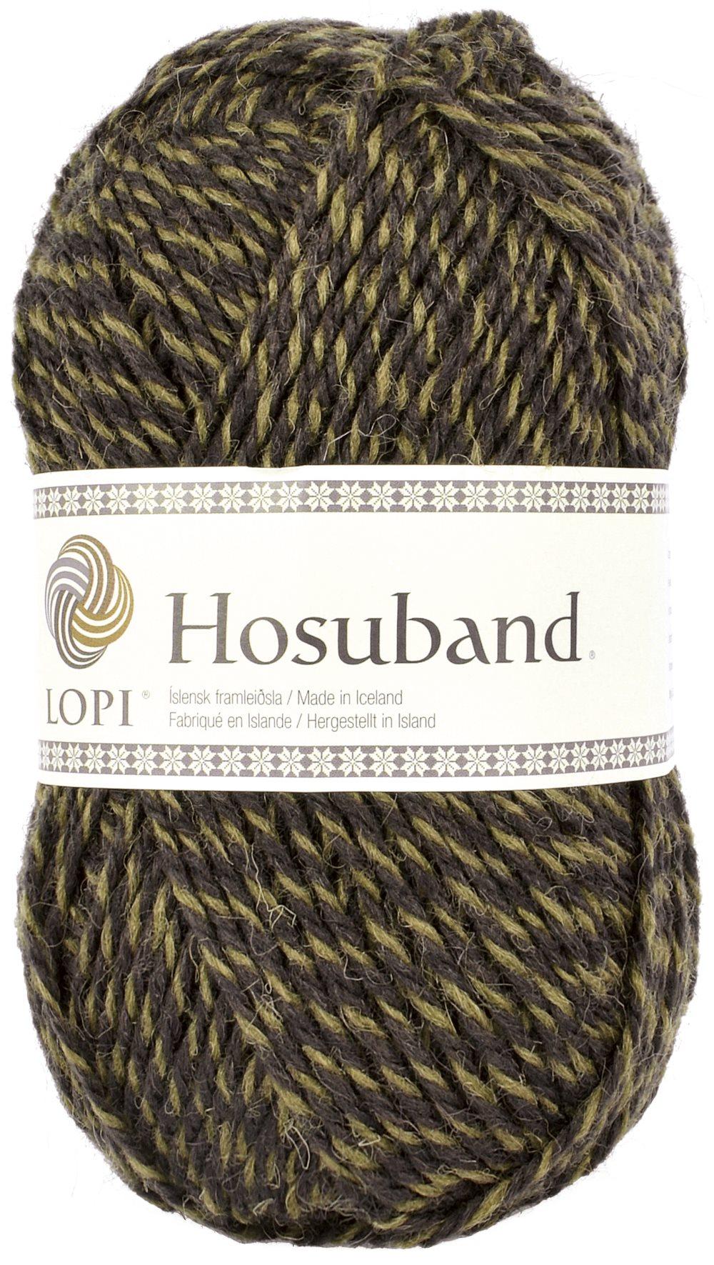 Hosuband 100g Black heather/khaki (0227)