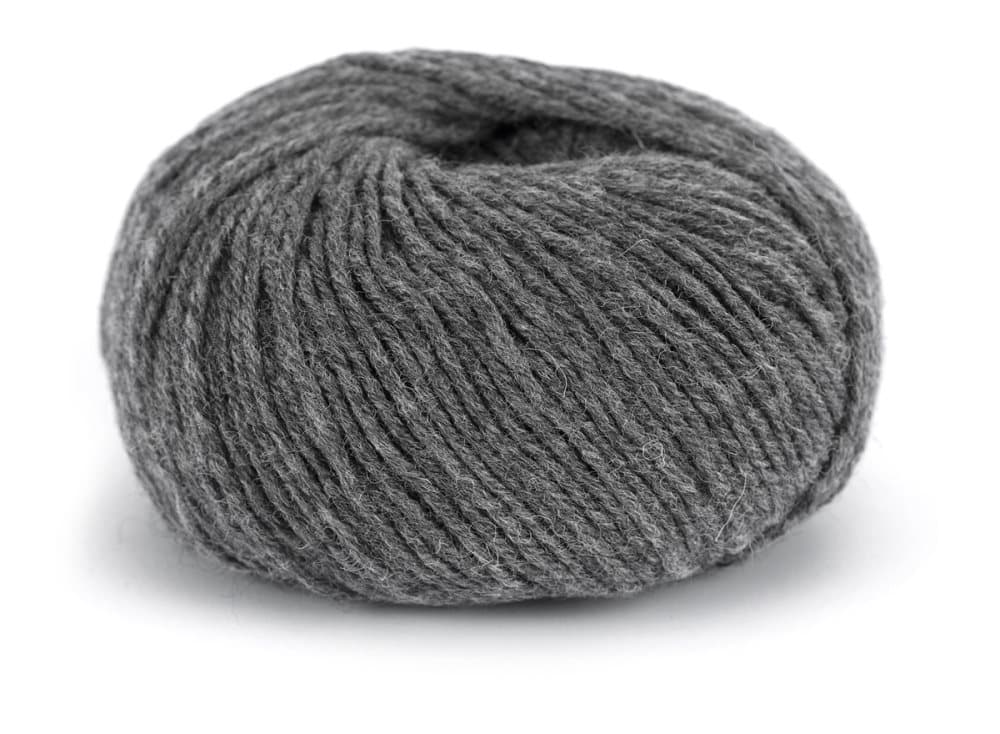 Dale Garn Lanolin Wool Ullgarn 50 g Mørk Grå Melert 1419