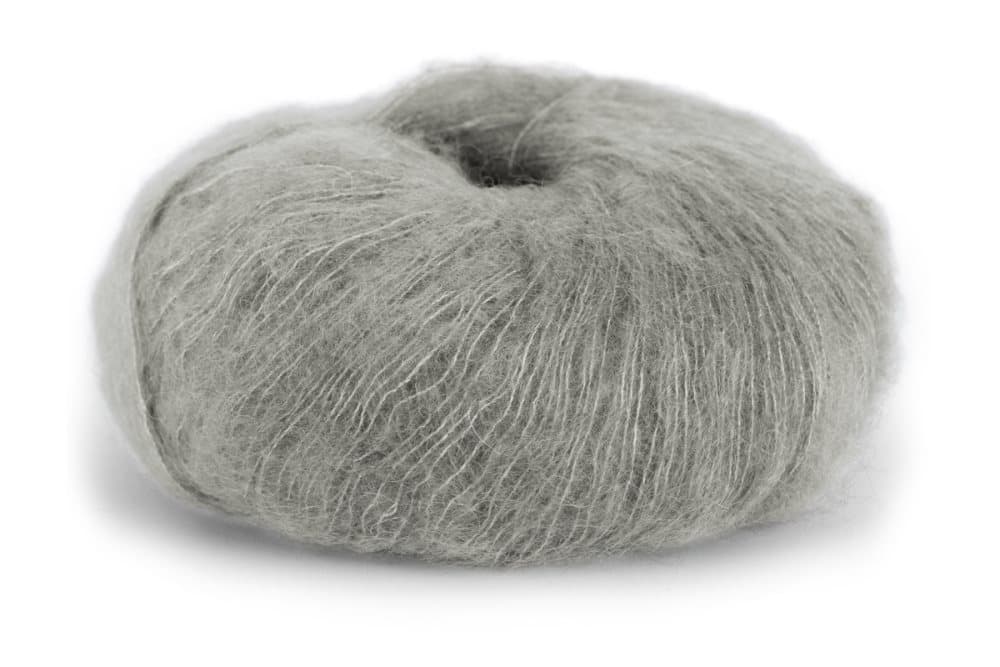 Dale Garn Erle Lanka Silk Mohair Mix 50 g vaalea harmaa 3502