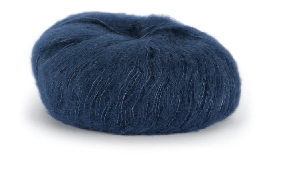 Dale Garn Erle Lanka Silk Mohair Mix 50 g farkkusininen 5853