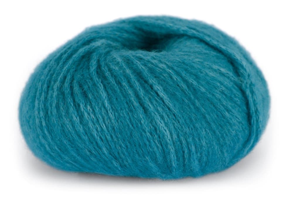 Du Store Alpacka Pus Garn Alpacka Mix 50 g Mörk Turquoise 4002