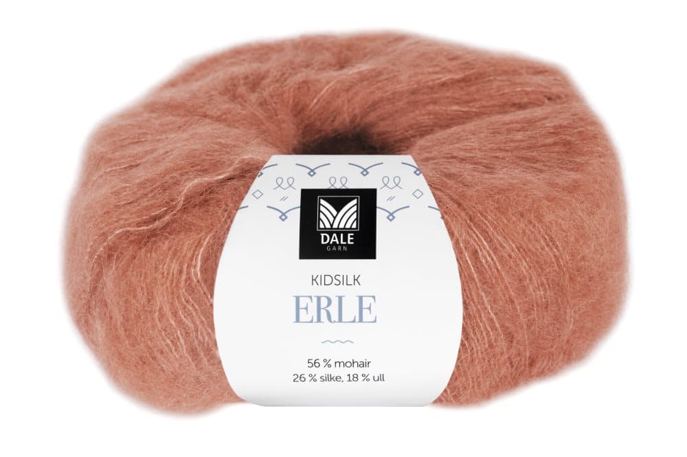 Dale Garn Erle Lanka Silk Mohair Mix 50 g aprikoosi 9036