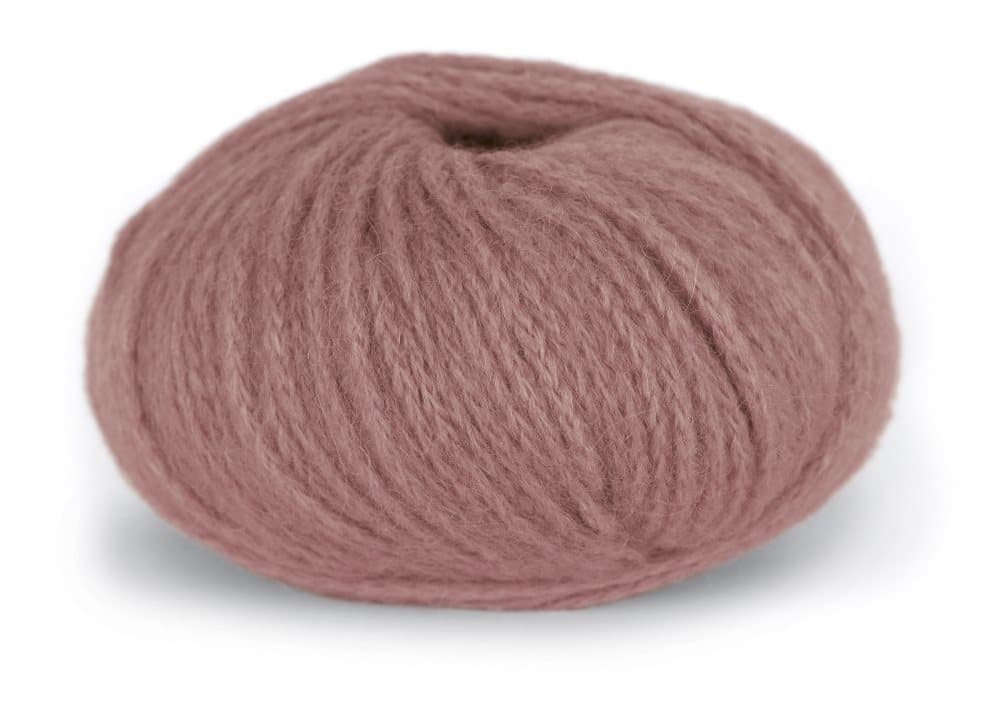 Du Store Alpakka Garn Pus, Mørk rose, 50g
