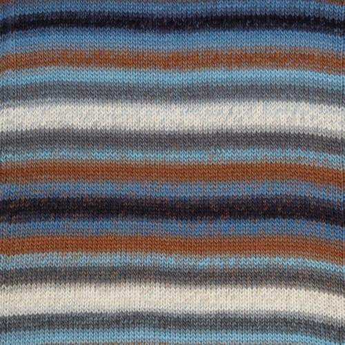 Drops Big Delight Print Garn Ullgarn 100g Marina 04