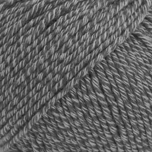 Cotton Merino Uni Colour Garn Ullmiks 50 g Grå 19 Drops
