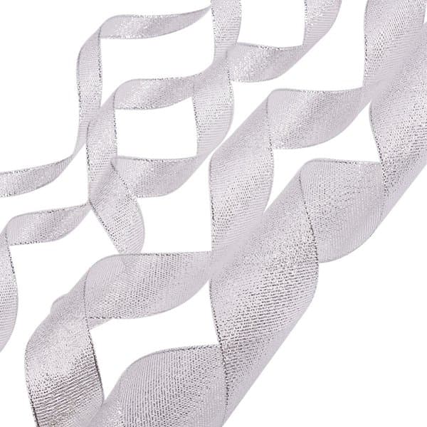 6 mm silver glitterband 20 meter