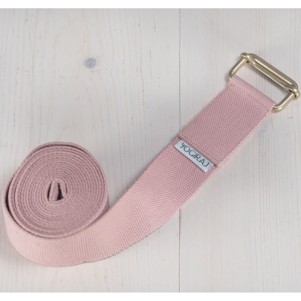 Yoga belt standard 244 cm Heather Pink